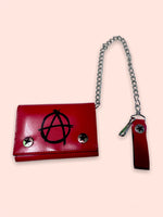 ADDICTED RED ANARCHY WALLET