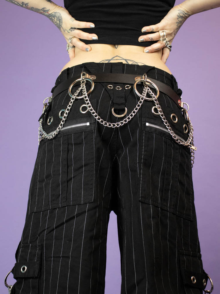 FUNK PLUS BELT WITH RINGS AND CHAIN BT531