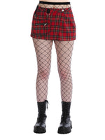 BANNED DUNCAN TARTAN MINI SKIRT SK25533