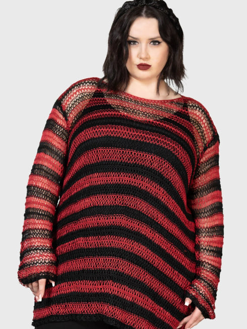 
            
                Load image into Gallery viewer, KILLSTAR DRACUL SWEATER PLUS SIZE
            
        