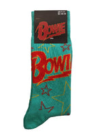 DAVID BOWIE STARS OUTLINE SOCKS