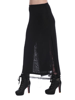BANNED PHENEX SLIT MESH SKIRT SK25550
