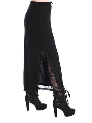 BANNED PHENEX SLIT MESH SKIRT SK25550