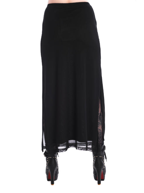 BANNED PHENEX SLIT MESH SKIRT SK25550