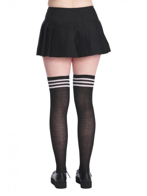 BANNED BLACK SKIRT SBN216R