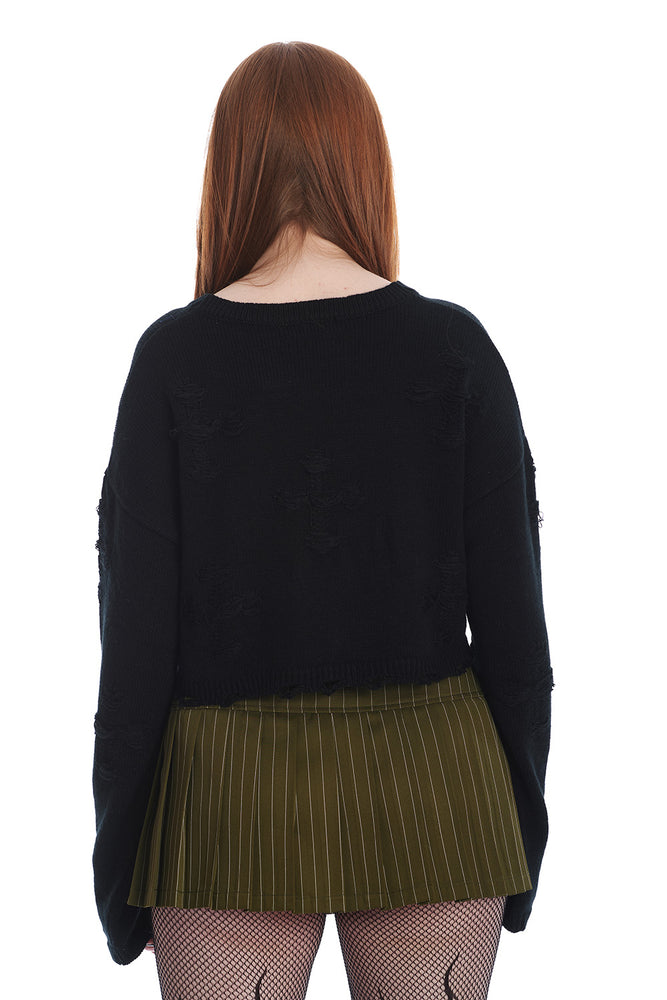 
            
                Load image into Gallery viewer, BANNED ONYX BOW JUMPER JP57135
            
        