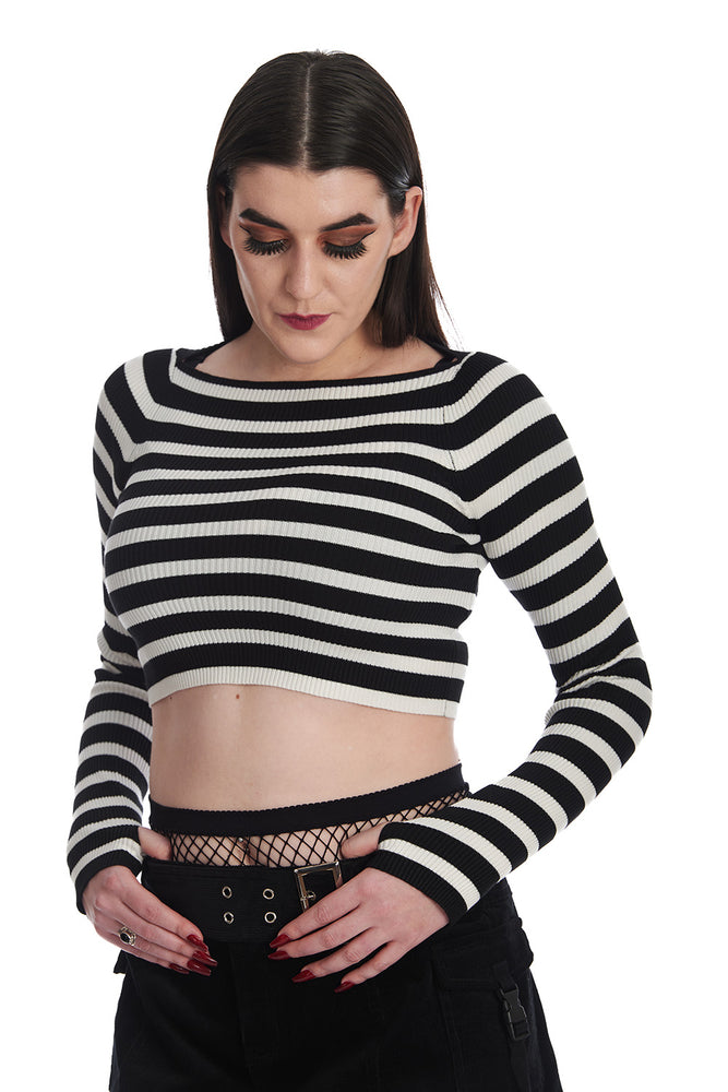 BANNED FRANCES STRIPED JUMPER JP57124