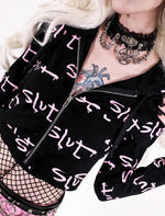 LIP SERVICE SLUT AIRBRUSH HOODIE LS-165