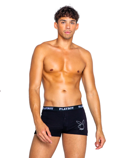 
            
                Load image into Gallery viewer, ROMA COSTUME PLAYBOY TUXEDO MODAL BOXER BRIEFS PBLI142
            
        