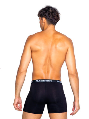 
            
                Load image into Gallery viewer, ROMA COSTUME PLAYBOY TUXEDO MODAL CLASSIC BOXER BRIEFS PBLI143
            
        
