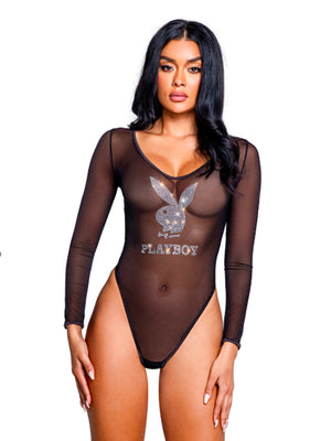 ROMA COSTUME PLAYBOY SPARKLING BUNNY TEDDY PBL113