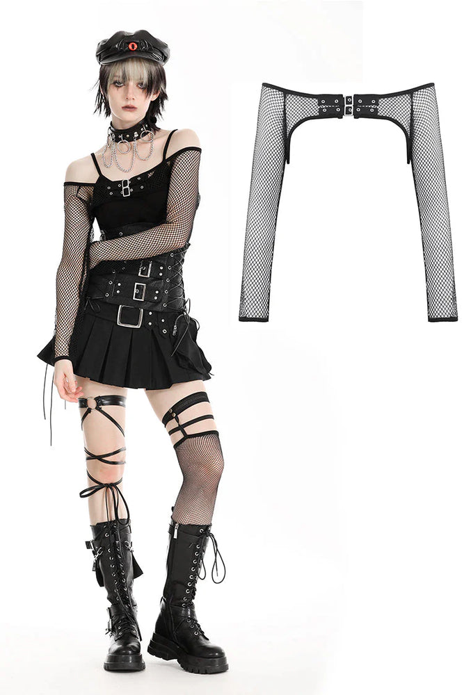 
            
                Bild in den Galerie-Viewer laden,DARK IN LOVE MESH SHRUG BW150
            
        