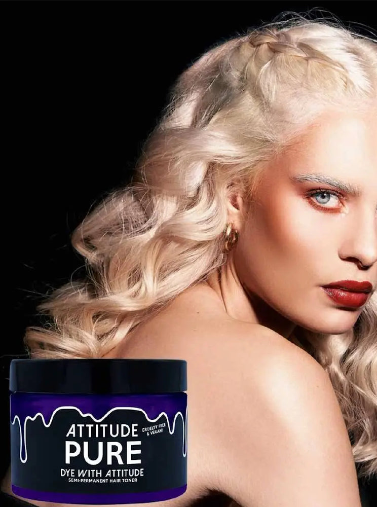 
            
                Load image into Gallery viewer, ATTITUDE HAIR DYE &amp;quot;PURE&amp;quot; TONER
            
        