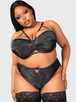 KILLSTAR SPINDLE'S SECRETS BRA PLUS SIZE