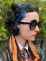 BIG ROUND SUNGLASSES BLACK