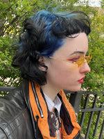 BAT WING SUNGLASSES YELLOW