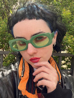 GREEN SUNGLASSES