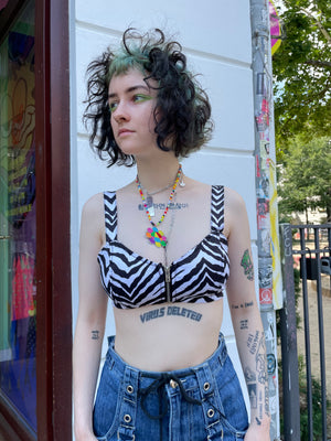 TRIPP NYC ZEBRA TOP IS4713P