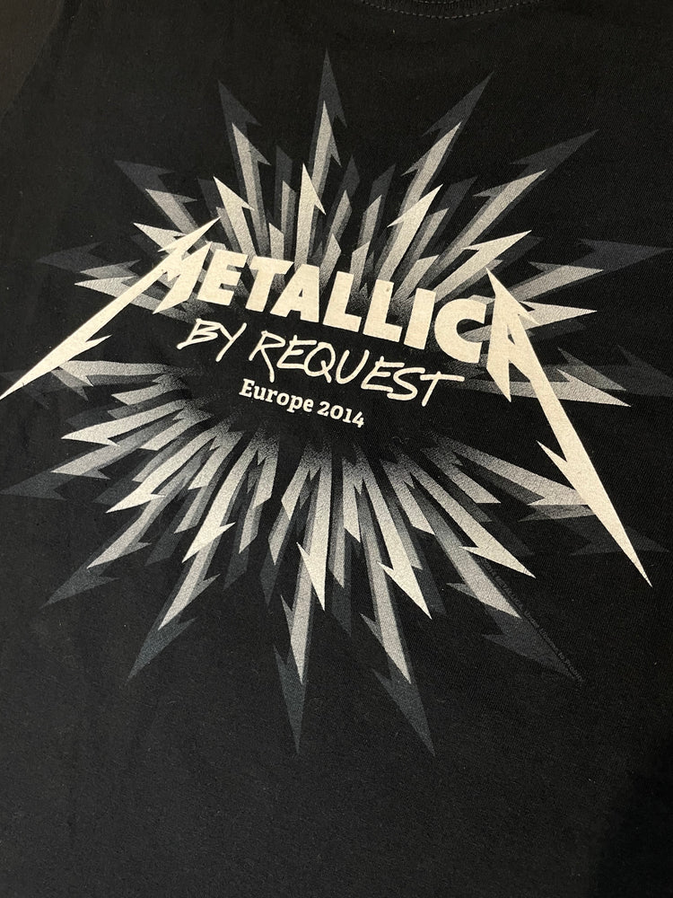 
            
                Bild in den Galerie-Viewer laden,SECOND HAND METALLICA BY REQUEST GIRLY SHIRT
            
        