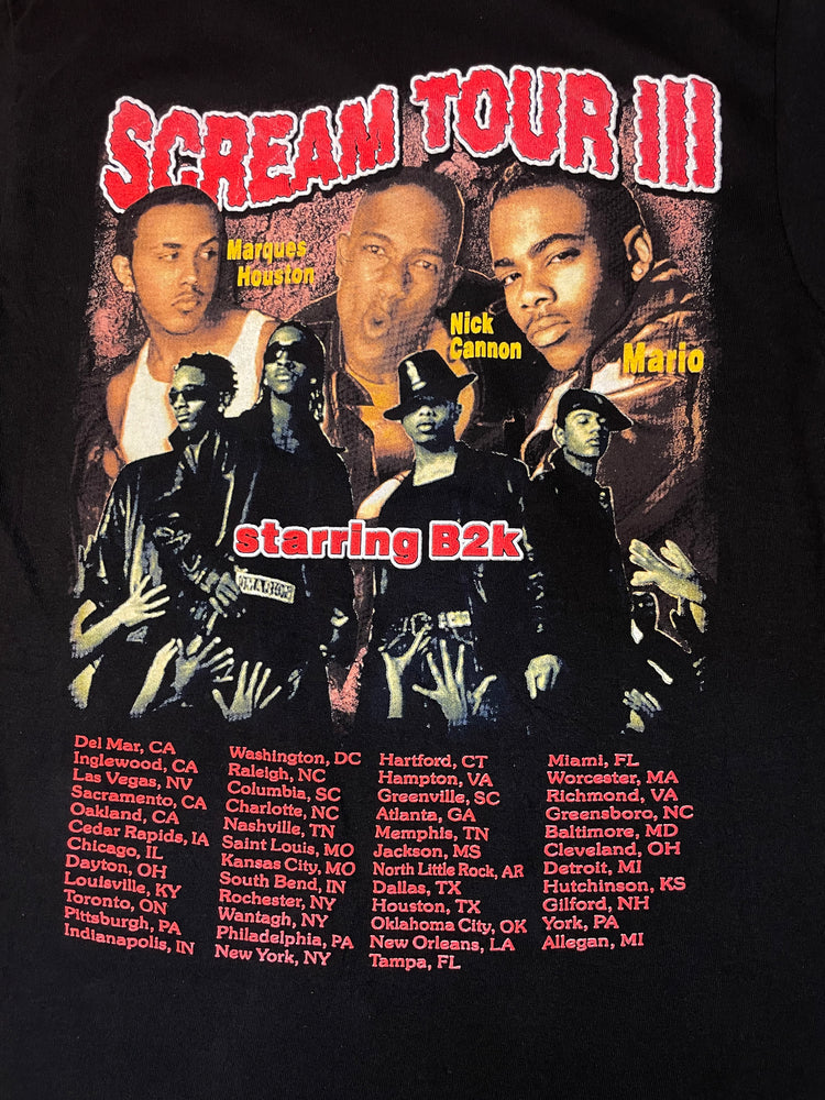 SECOND HAND B2K SCREAM TOUR 3 SHIRT