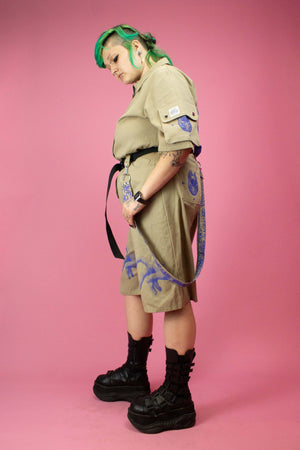 NIKINKY SUIT BEIGE BLUE