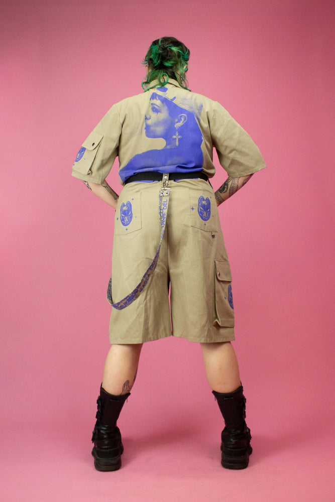 NIKINKY SUIT BEIGE BLUE