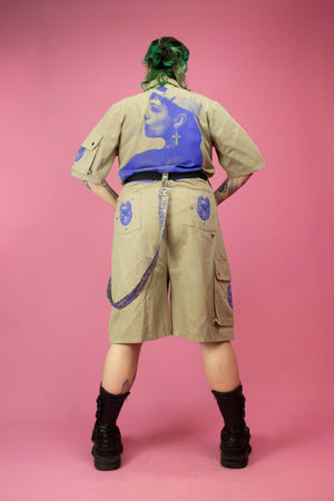 NIKINKY SUIT BEIGE BLUE