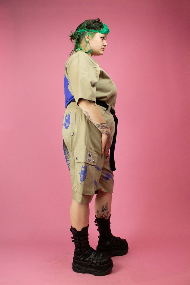 NIKINKY SUIT BEIGE BLUE