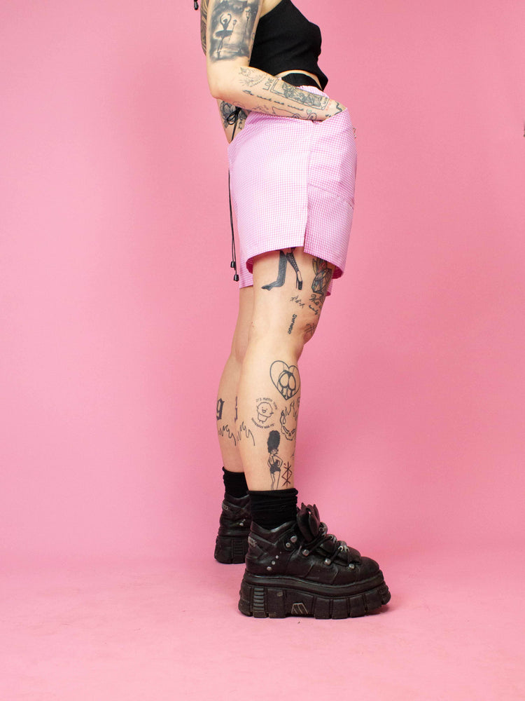 NIKINKY KIOTO SHORTS PINK GINGHAM