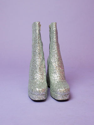 LAMODA ANOTHER LOVE GLITTER HEELS