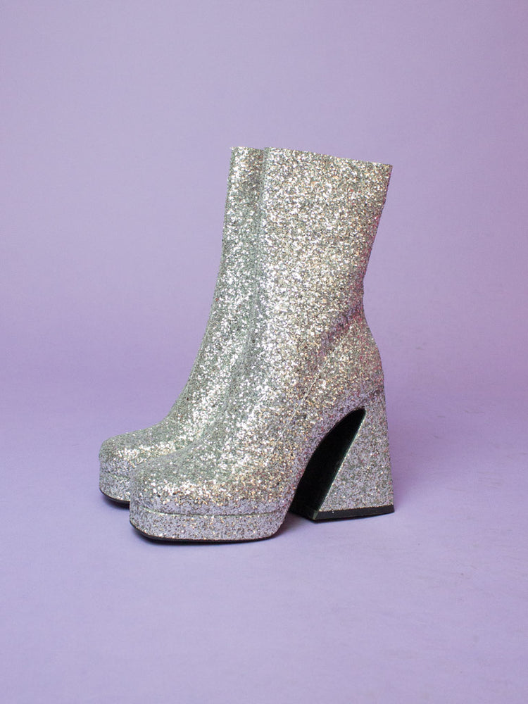 <tc>LAMODA ANOTHER LOVE GLITTER HEELS</tc>