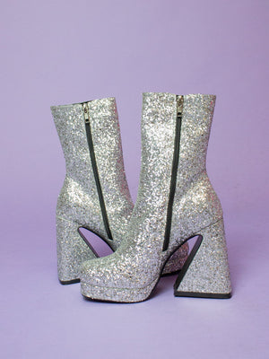 LAMODA ANOTHER LOVE GLITTER HEELS