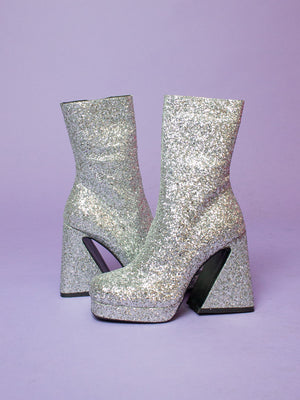 LAMODA ANOTHER LOVE GLITTER HEELS