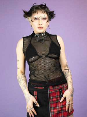 <transcy>CHEMICAL BLACK INFINITY SKIRT BLACK</transcy>