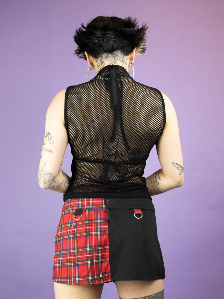 <transcy>CHEMICAL BLACK INFINITY SKIRT BLACK</transcy>