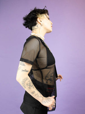 <transcy>CHEMICAL BLACK INFINITY SKIRT BLACK</transcy>