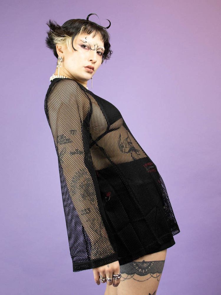 <transcy>CHEMICAL BLACK INFINITY SKIRT BLACK</transcy>