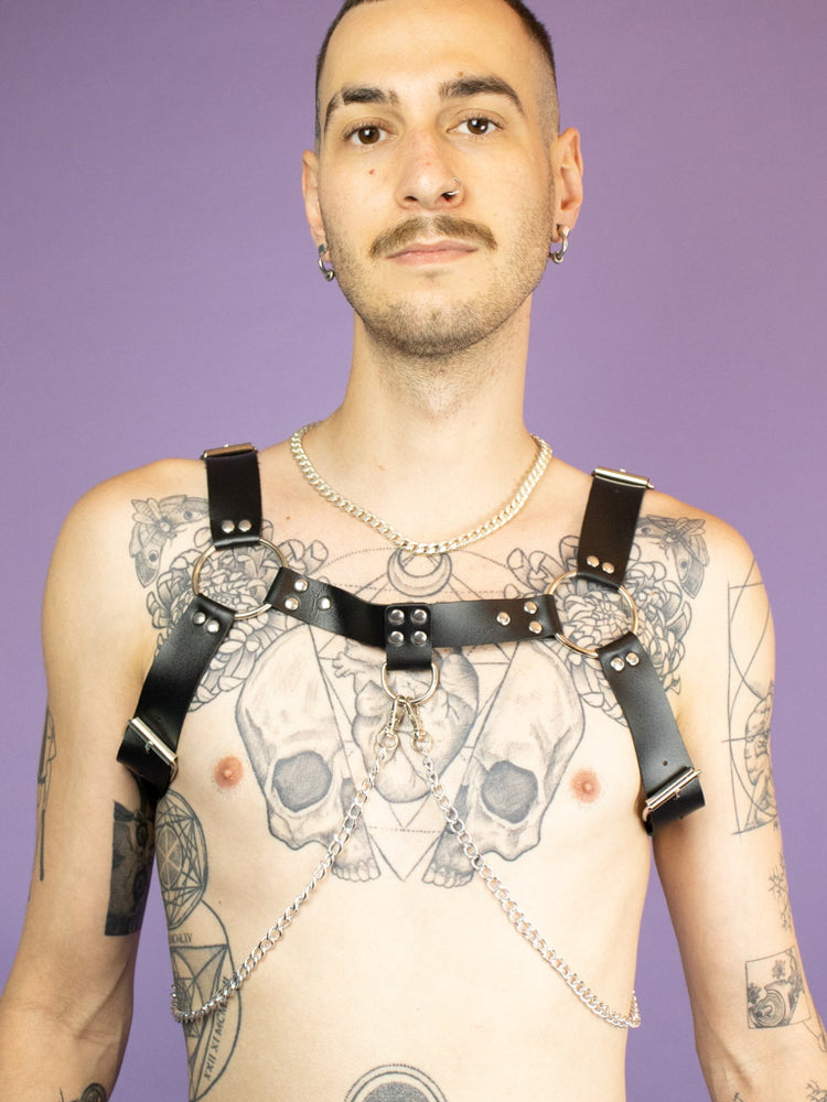 EXIT THICK SHOULDER HARNESS WITH CHAIN NUMBER 30