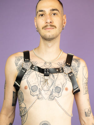 EXIT THICK SHOULDER HARNESS WITH CHAIN NUMBER 30