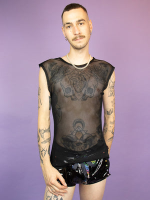 
            
                Load image into Gallery viewer, TRIPP NYC MESH TANK TOP FN7202
            
        