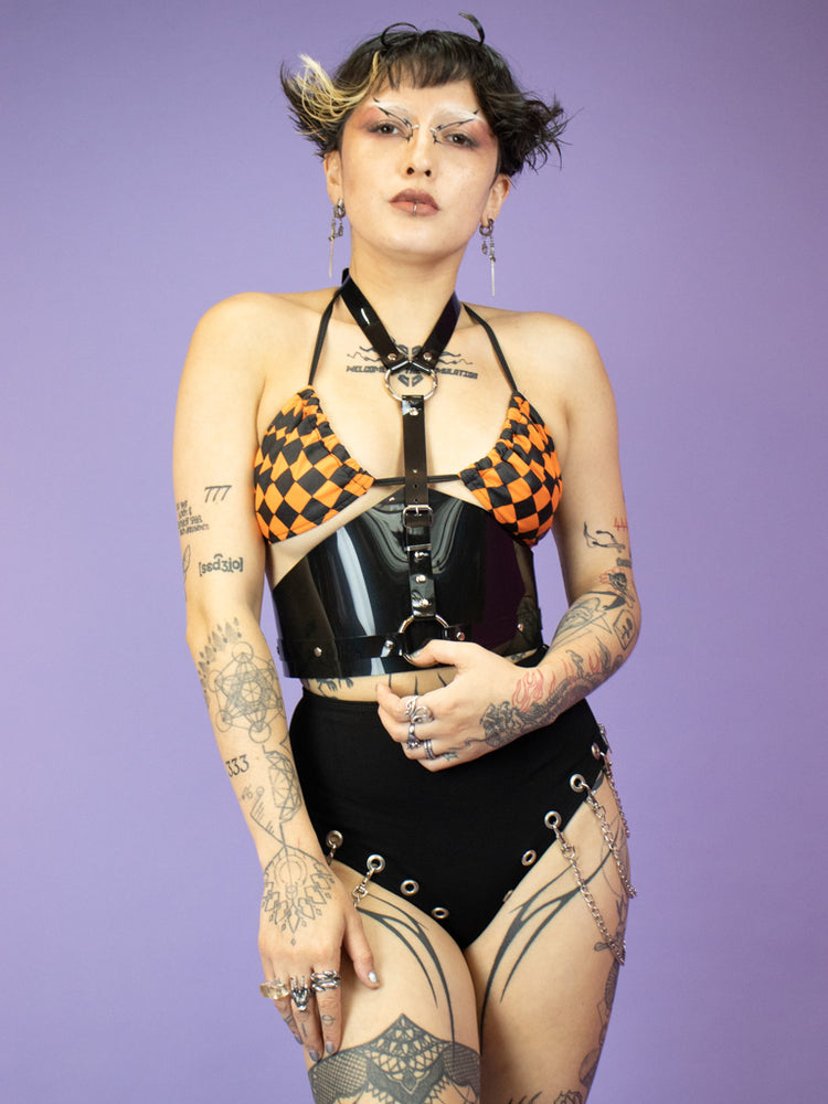 CLAW BERLIN CORSET HARNESS BLACK