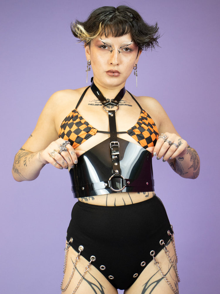 CLAW BERLIN CORSET HARNESS BLACK