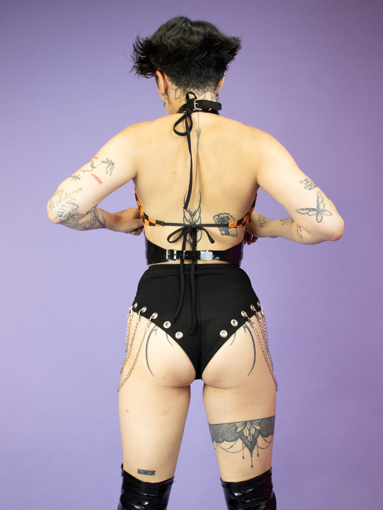 CLAW BERLIN CORSET HARNESS BLACK