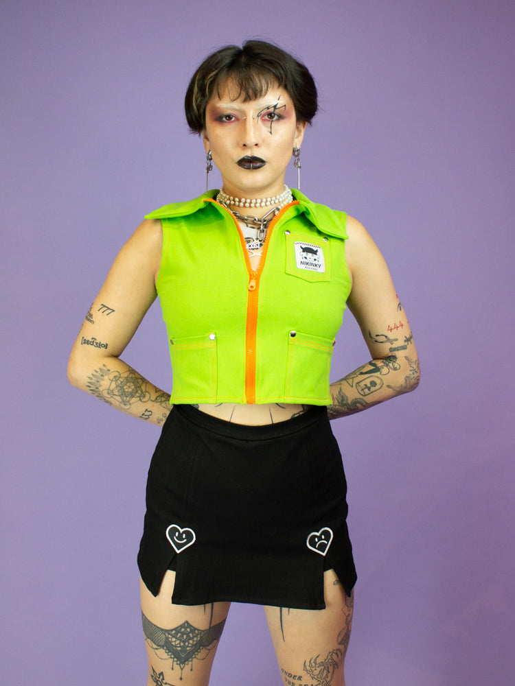NIKINKY MR VAIN GREEN ORANGE
