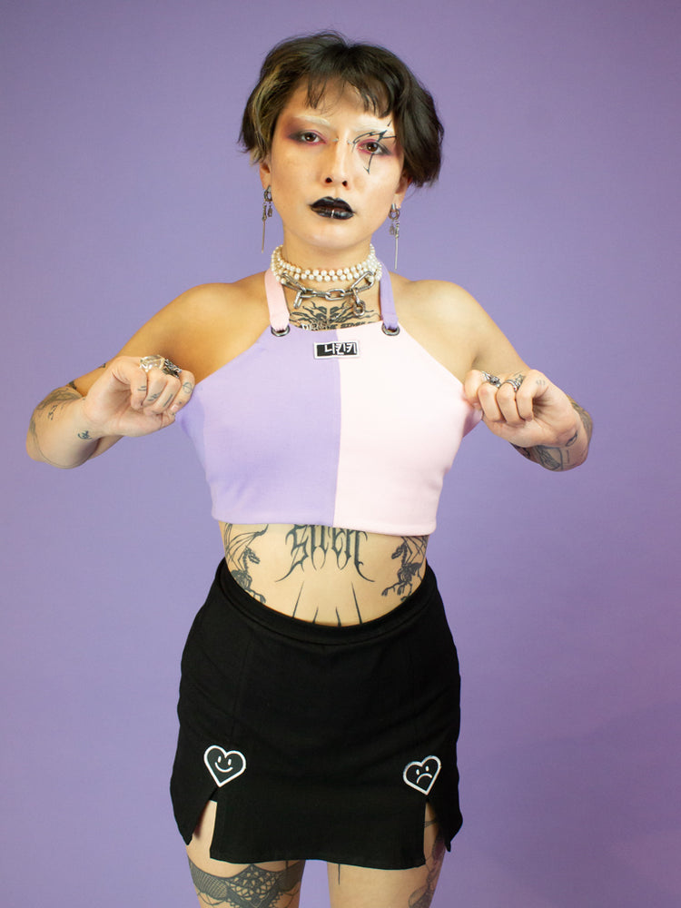 NIKINKY MANDY TOP LILAC PINK