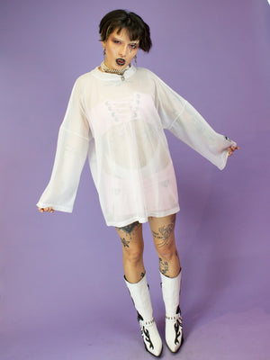 NIKINKY KAORU WHITE MESH