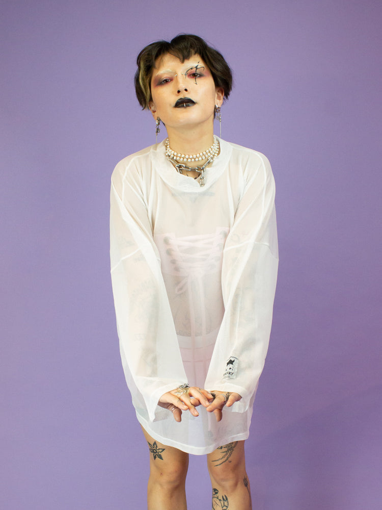 NIKINKY KAORU WHITE MESH
