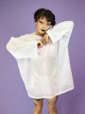 NIKINKY KAORU WHITE MESH