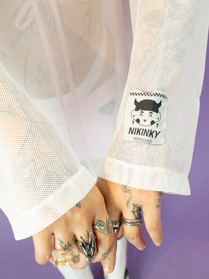 NIKINKY KAORU WHITE MESH