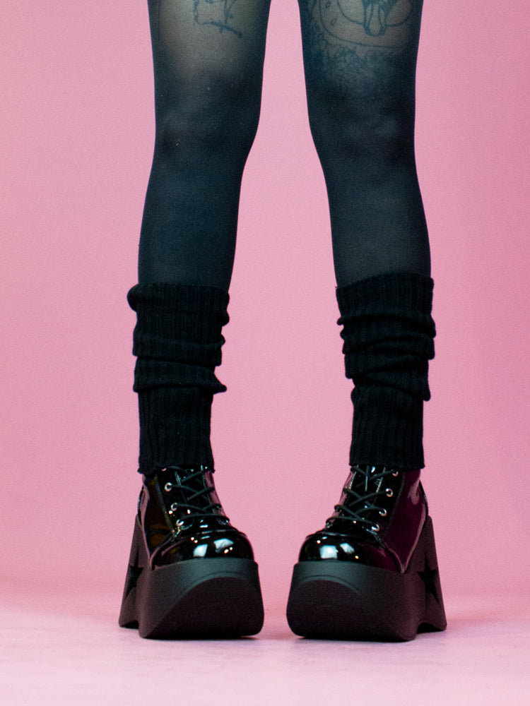 LEG WARMER BLACK